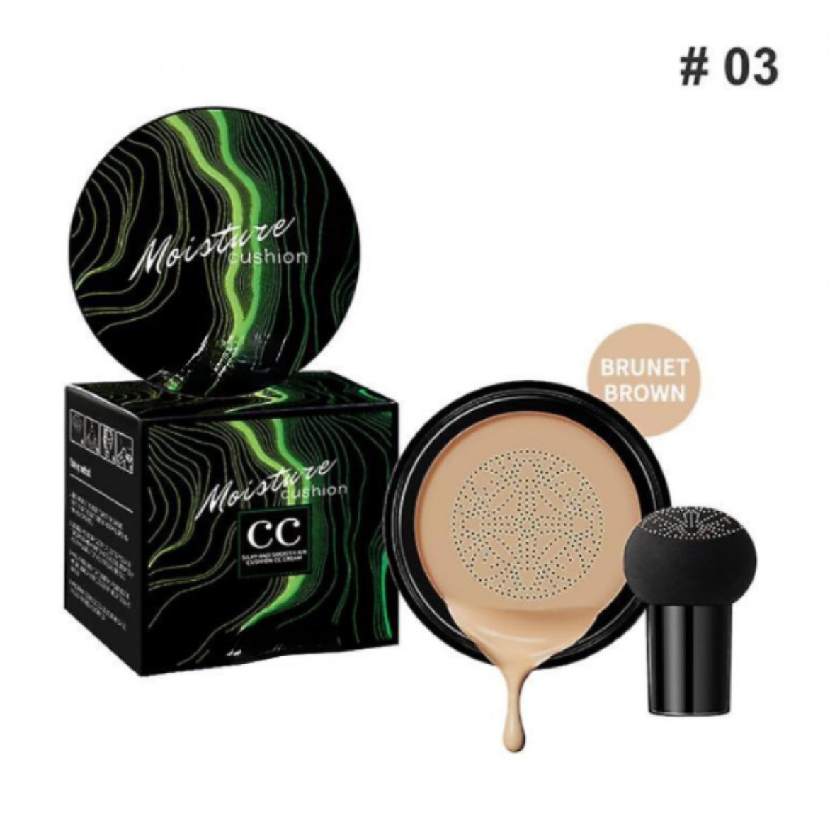#proBASE DE MAQUILLAJE CC SILKY CREAM + BROCHA DE REGALO (OFERTA 2X1)duct_name# - TeknoTienda