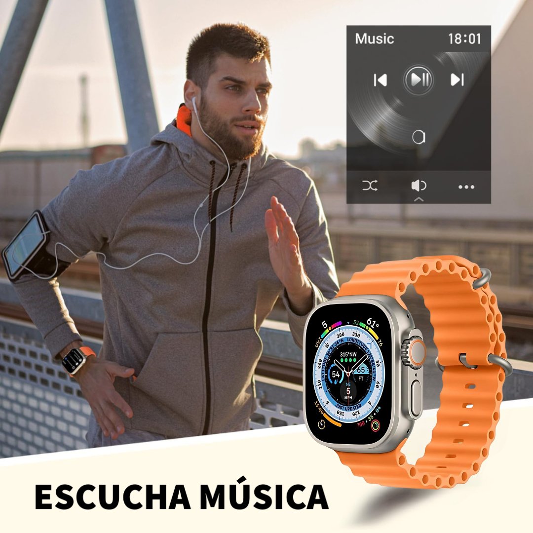 #proSmartWatch S8 ULTRA PRO®️ - Reloj inteligente con múltiples funcionalidadesduct_name# - TEKNO