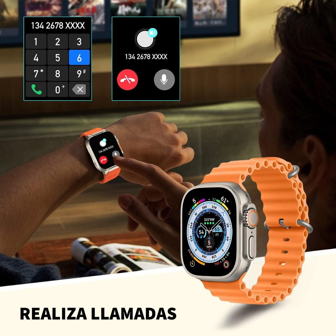 #proSmartWatch S8 ULTRA PRO®️ - Reloj inteligente con múltiples funcionalidadesduct_name# - TEKNO